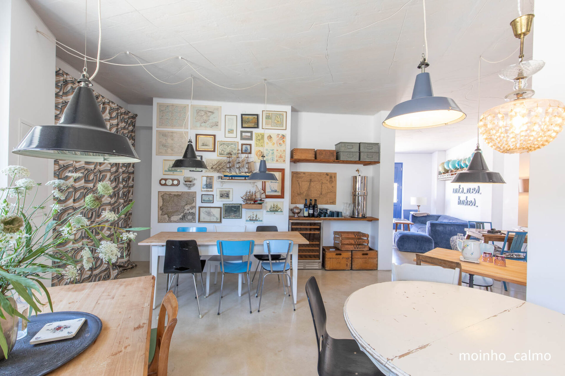 Moinho Calmo Wohnzimmer und Esszimmer